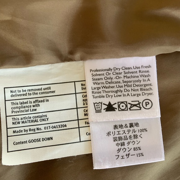 Eddie Bauer tan plaid puffer vest with adjustable side straps light & airy Med - Picture 13 of 16